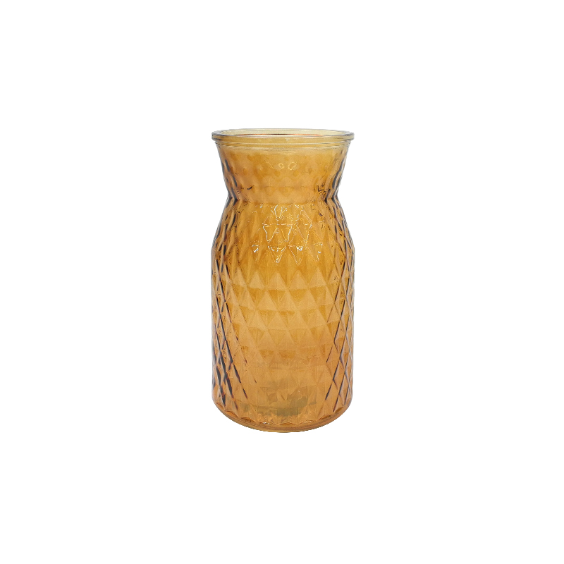 Autumn Spray-colored Glass Vase YD-TDH-061