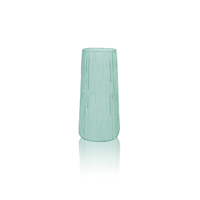 Ocean Series Trapezoidal Frosted Vase YD-OBS-082