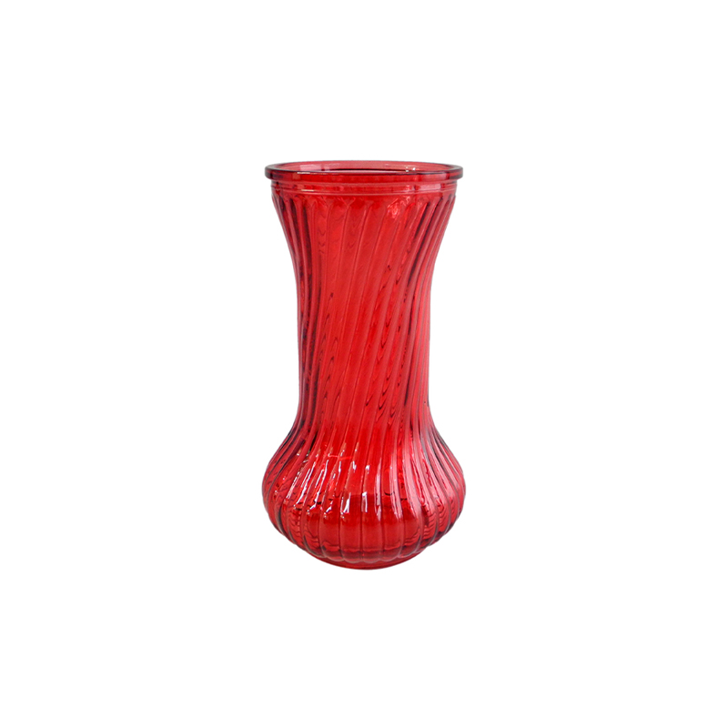Valentine's Day Red Glass Vase YD-VL-023