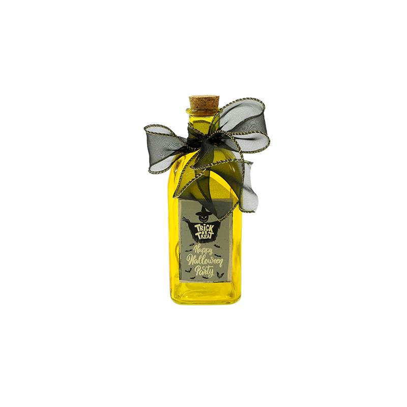 Colorful Halloween Ribbon Glass Bottle YD-HAL-065