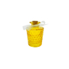 Colorful Plaid Pattern Glass Bottle YD-HAL-072