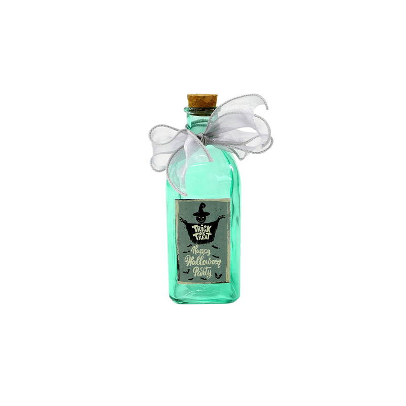 Colorful Halloween Ribbon Glass Bottle YD-HAL-065