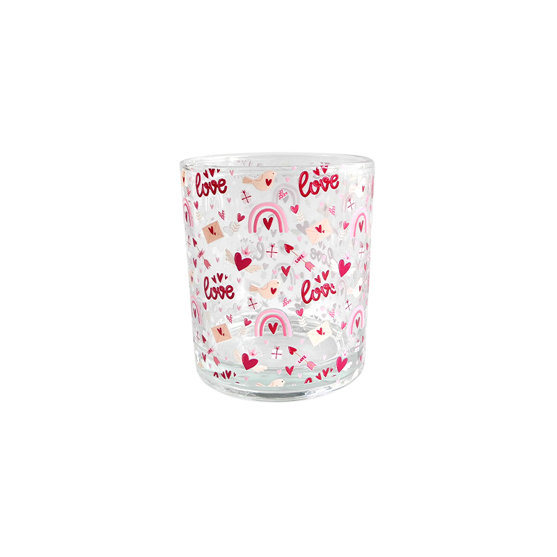 Valentine's Day Glass Wax Bottle YD-VL-063