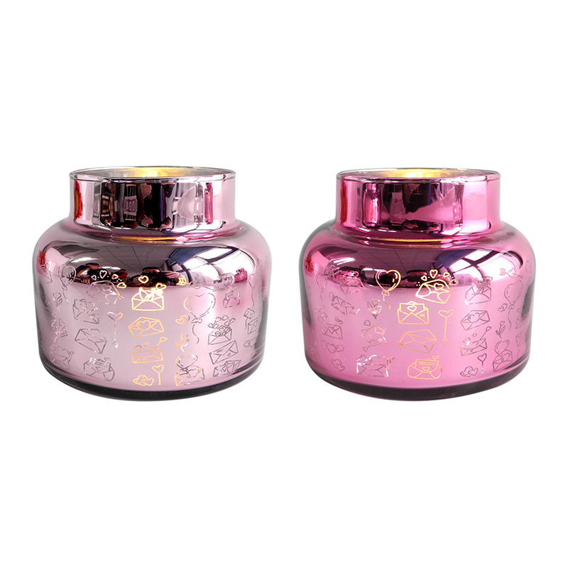 Electroplated Laser Engraving Wax Bottle YD-VL-071
