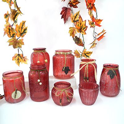 Red Collection Glass Vase YD-TDH-003