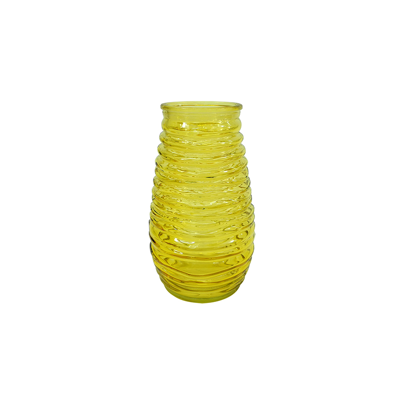 Yellow Glass Vase YD-SS-061