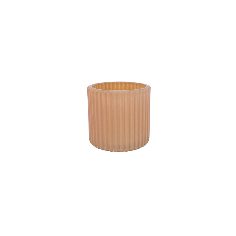Striped Glass Wax Cup YD-ND-280