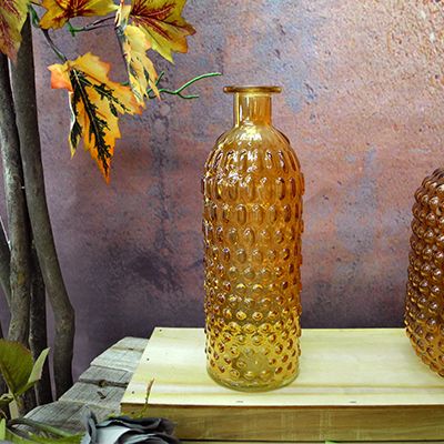 Brown Vintage Glass Vase YD-TDH-021