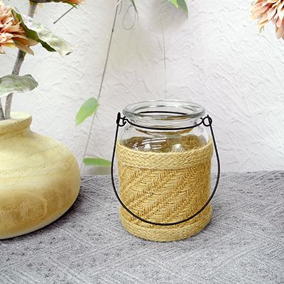 Mat Woven Glass Vases YD-ACC-042