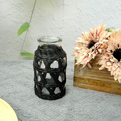 Black Paper Glass Vases YD-ACC-010