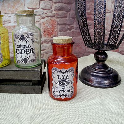 Hallow's Day Vintage Cork Glass Container YD-GC-031