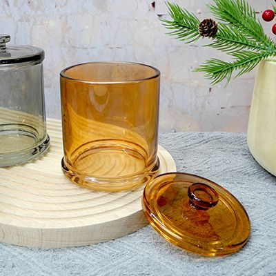 Brown Candle Holder & Wax Bottle YD-ND-052