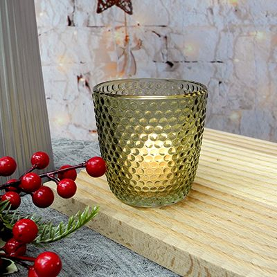 Brown Candle Holder & Wax Bottle YD-ND-051