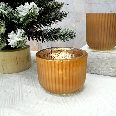 Brown Candle Holder & Wax Bottle YD-ND-077