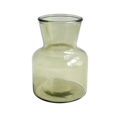 Yorklsun Glassware Green Candle Holder& Wax Bottle YD-ND-178