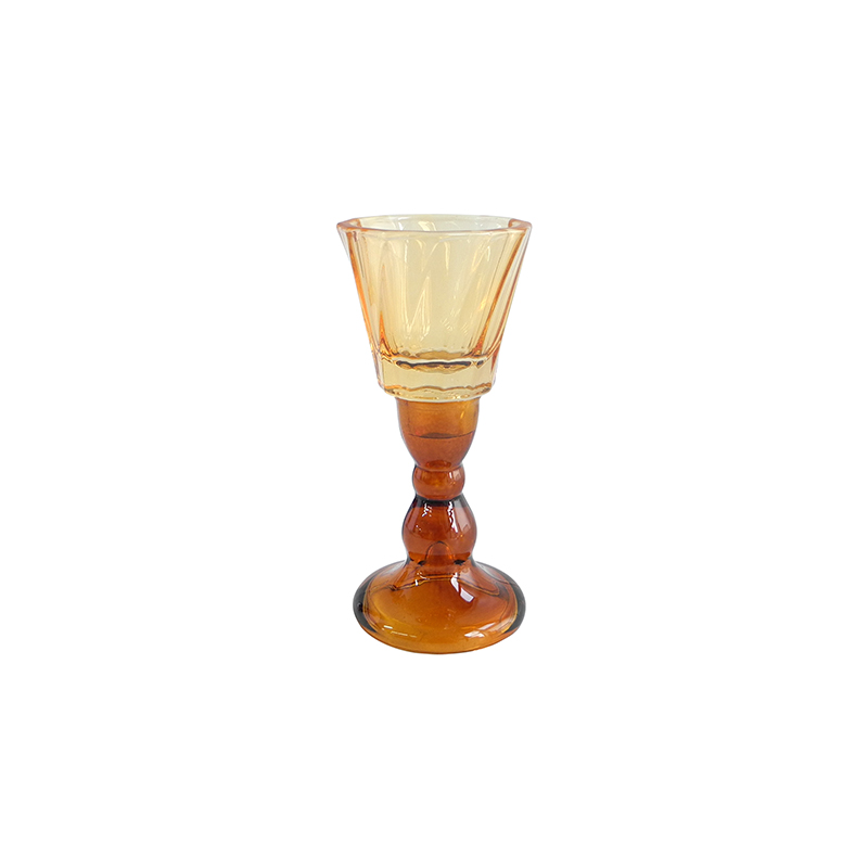 Brown Tapered Candle Holder YD-HDWC-228