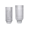 Straight Striped Glass Vase YD-CGV-168
