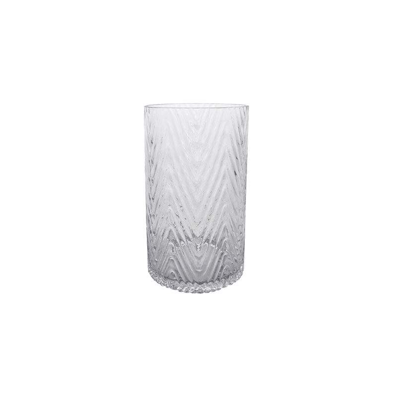 Wave Relief Glass Vase YD-CGV-189