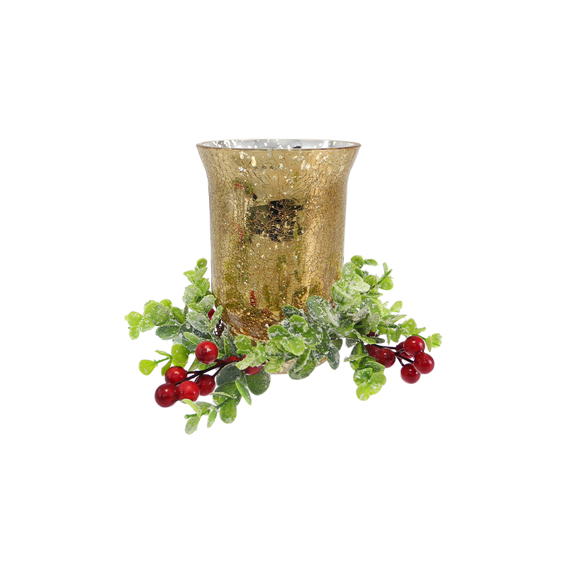 Electroplated Broken Silver Lantern YD-CX-177