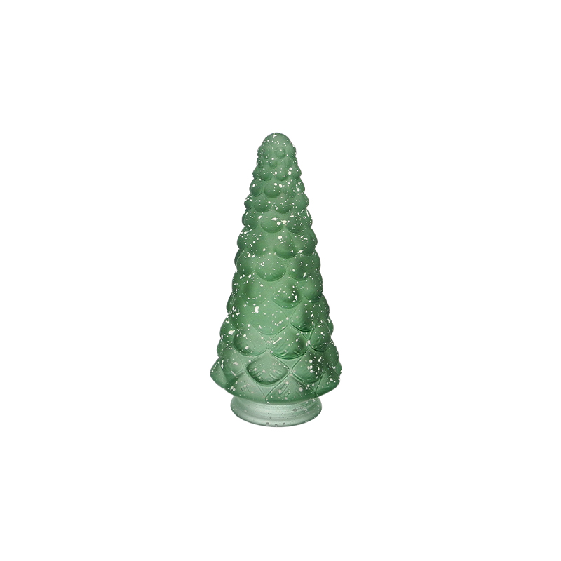Green Frosted Christmas Tree Decoration YD-CX-145
