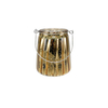 Striped Christmas Candle Holder with Handle YD-CX-151