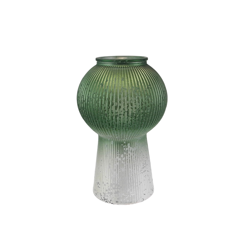 Polished Silver Decorated Vase YD-CX-118