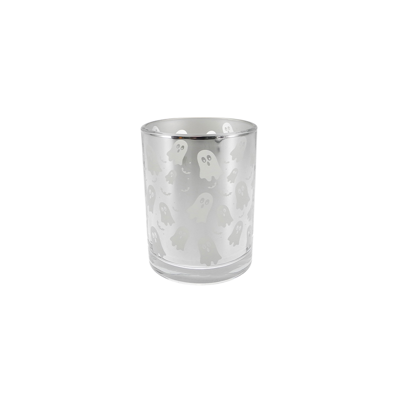 White Ghost Electroplated Candleholder YD-HAL-132