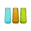 Conical Spray-painted Glass Vase YD-ND-314