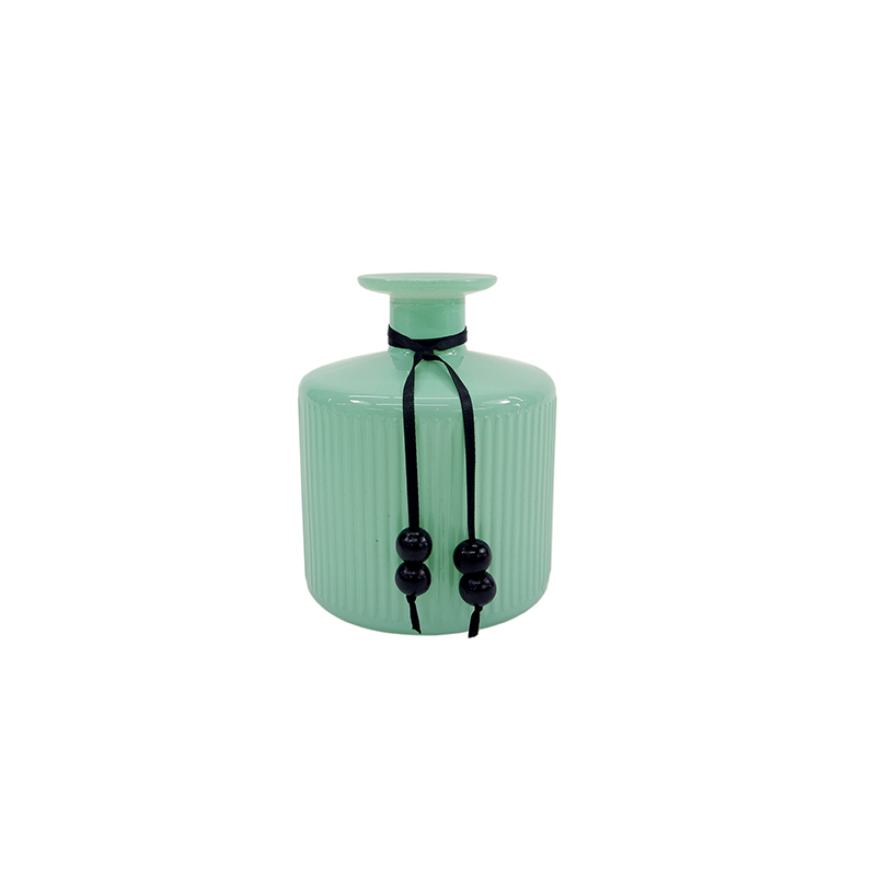 Halloween Green Enamel Painted Glass Bottle YD-HAL-109