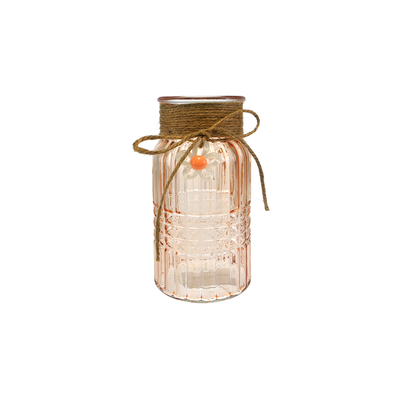 Rope-decorated Colored Flower Bud Vase YD-SS-172