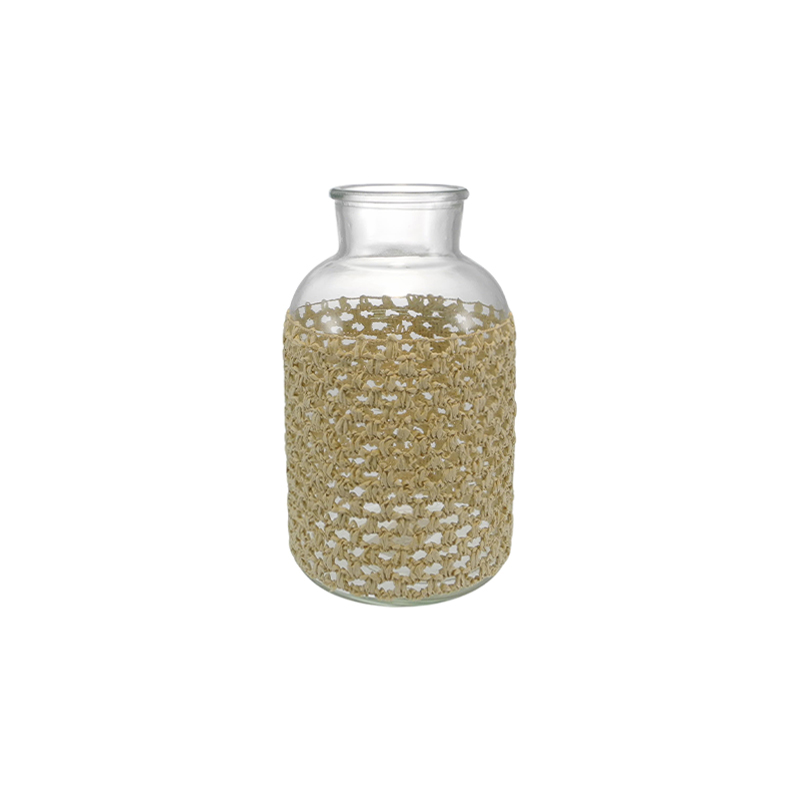 Woven Glass Flower Vase YD-ACC-075