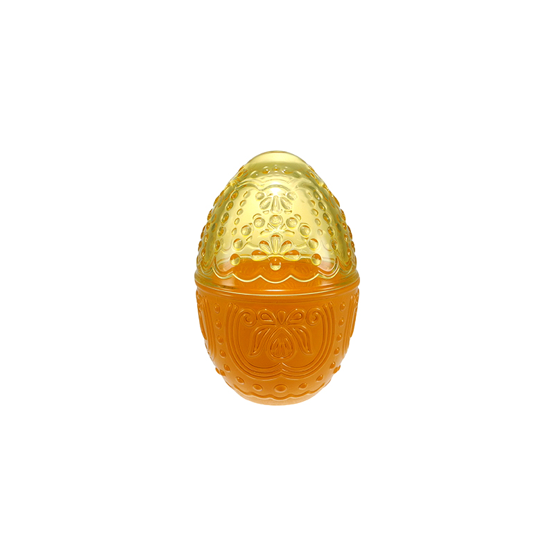 Dot-shaped Egg-shaped Glass Container YD-EAS-075