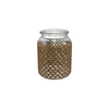 Brown Woven Glass Bottle YD-ACC-067