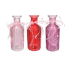 Pearl Ribbon-decorated Glass Vase YD-VL-094