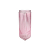 Love-themed Striped Colored Glass Vase YD-VL-092