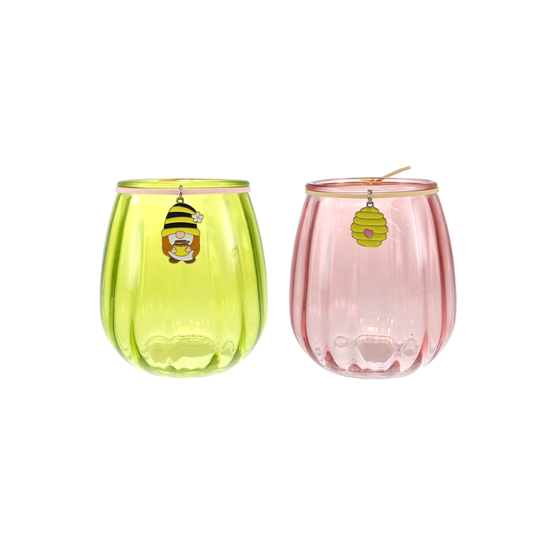 Hanging Accessory Colored Glass Vase YD-SS-177
