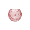 Floral Relief Pink Glass Vase YD-SS-157