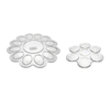 Transparent Glass Egg Plate YD-EAS-077
