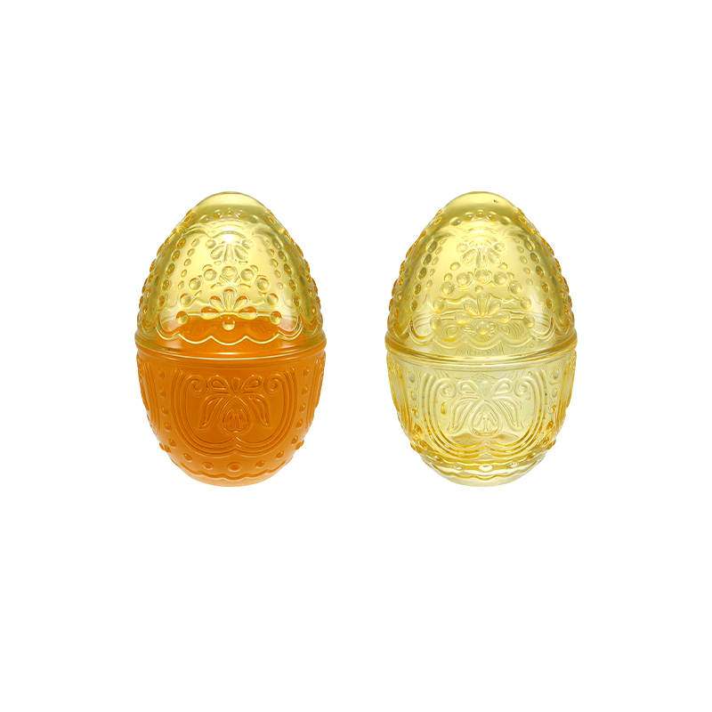 Dot-shaped Egg-shaped Glass Container YD-EAS-075