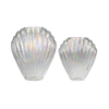 Colorful Plated Shell Glass Vase YD-OBS-163