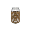 Brown Woven Glass Bottle YD-ACC-067