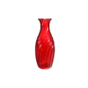 Checkered Pattern Colored Glass Vase YD-VL- 096