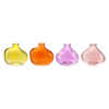 Special-shaped Tinted Glass Flower Bud Vase YD-SS-178