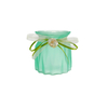 Hanging Rope Decoration with Colored Glass Flower Vase YD-OBS-159