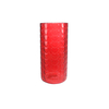 Heart-shaped Textured Spray-painted Glass Vase YD-VL-089