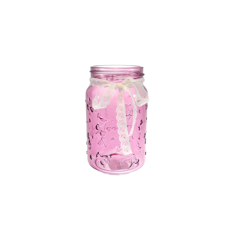 Leisy's Ribbon Valentine's Day Glass Vase YD-VL-084