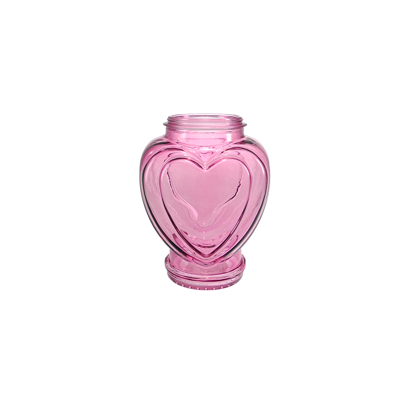 Valentine's Day Heart-shaped Colored Flower Vase YD-VL-100