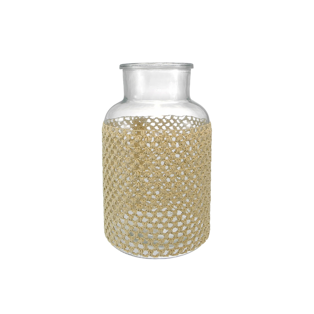 Woven Glass Flower Vase YD-ACC-075