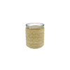 Straight Tube Khaki-colored Woven Glass Bottle YD-ACC-071