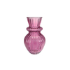 Valentine's Day Striped Colored Glass Flower Vase YD-VL-097